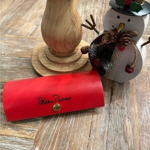 Paloma Picasso Vintage Red Glasses Case